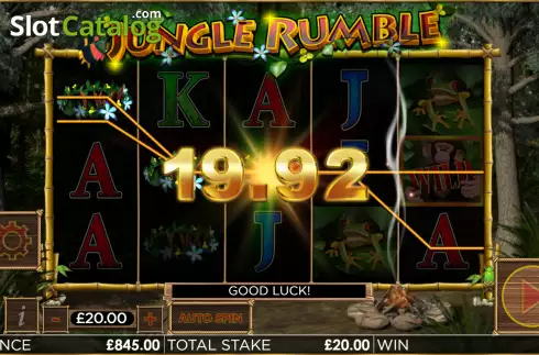 Скрин4. Jungle Rumble (Storm Gaming) слот