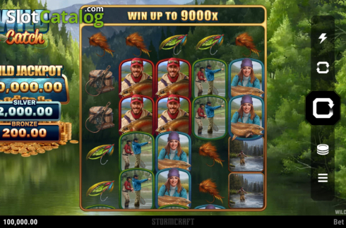 Скрин2. Wild Catch (Stormcraft Studios) слот