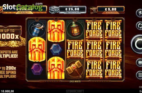Скрин2. Fire Forge слот
