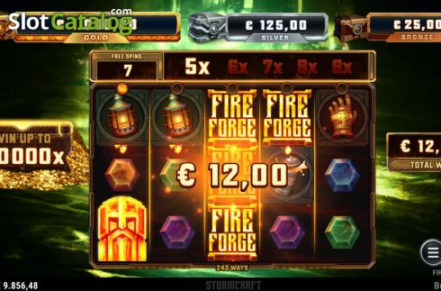 Скрин7. Fire Forge слот