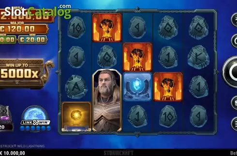 Скрин3. Thunderstruck Wild Lightning слот