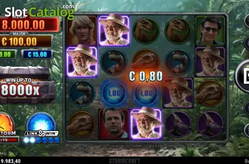 Скрин4. Jurassic Park Gold слот