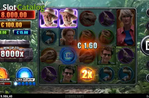 Скрин5. Jurassic Park Gold слот