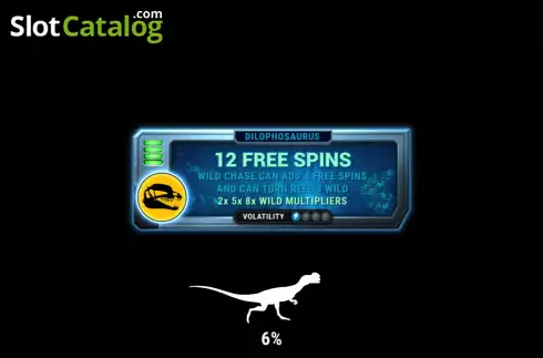 Скрин6. Jurassic Park Gold слот