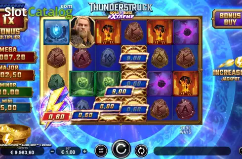 Скрин5. Thunderstruck Gold Blitz Extreme слот
