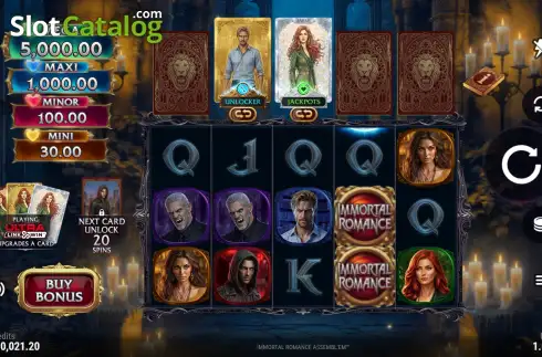 Скрин2. Immortal Romance Assembl'Em слот