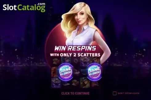 Скрин2. Agent Jane Blonde Returns слот