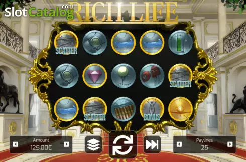 Скрин2. Rich Life (SuperlottoTV) слот
