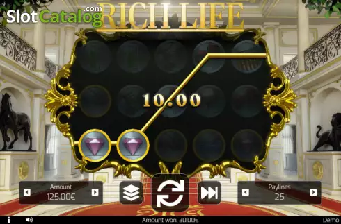 Скрин3. Rich Life (SuperlottoTV) слот