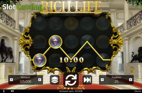 Скрин4. Rich Life (SuperlottoTV) слот