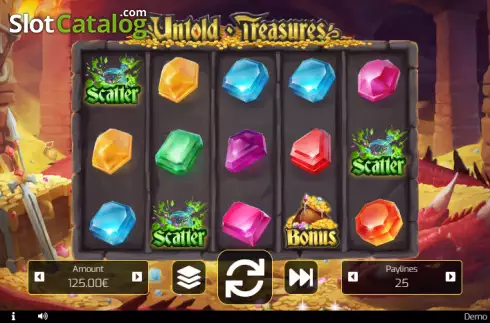 Скрин2. Untold Treasures слот