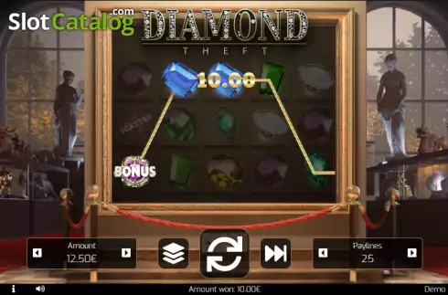 Скрин3. Diamond Theft слот