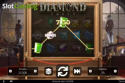 Скрин4. Diamond Theft слот