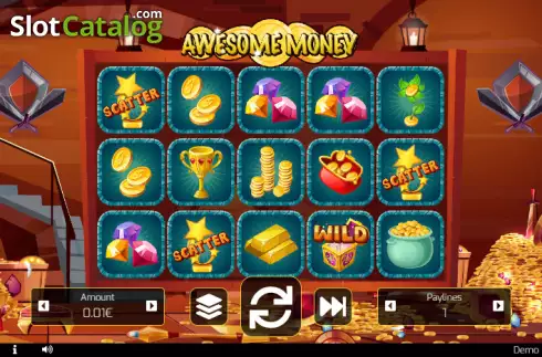 Скрин2. Awesome Money Slot слот