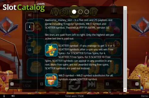 Скрин5. Awesome Money Slot слот