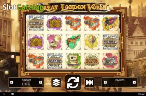 Скрин2. The Greate London Voyage слот