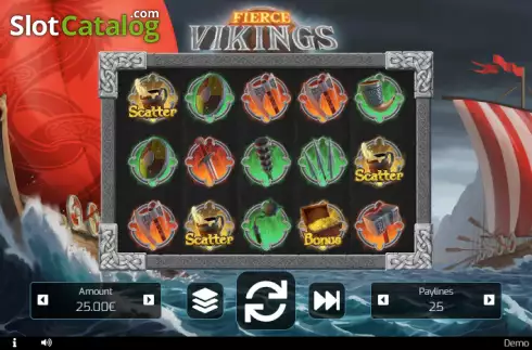 Скрин2. Fierce Vikings слот
