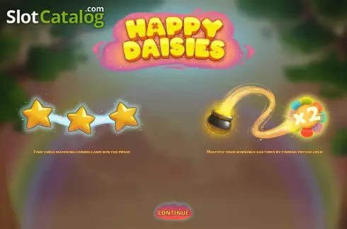 Скрин2. Happy Daises слот