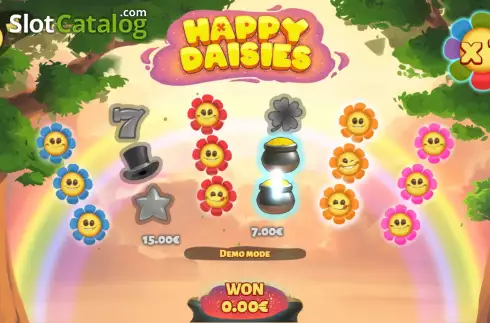 Скрин5. Happy Daises слот
