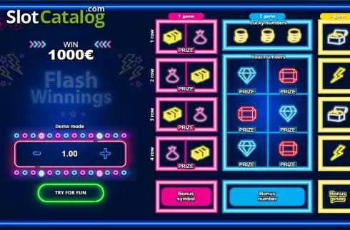Скрин2. Flash Winnings слот