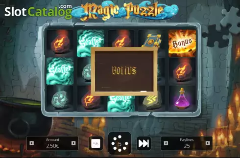 Скрин4. Magic Puzzle слот