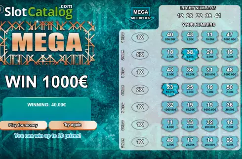 Скрин4. Mega слот