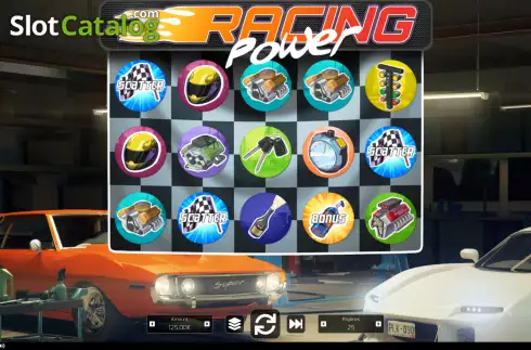 Скрин2. Racing Power слот