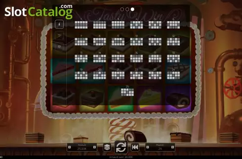 Скрин7. Tasty Win (SuperlottoTV) слот
