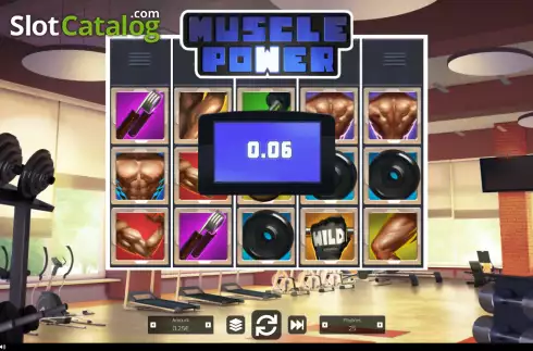 Скрин3. Muscle Power слот
