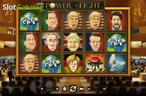 Скрин2. Power of Eight слот
