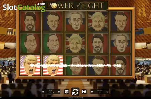 Скрин3. Power of Eight слот