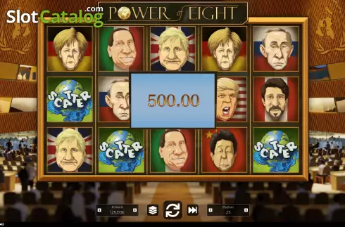 Скрин4. Power of Eight слот