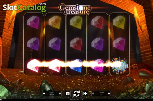 Скрин4. Gemstone Treasure слот