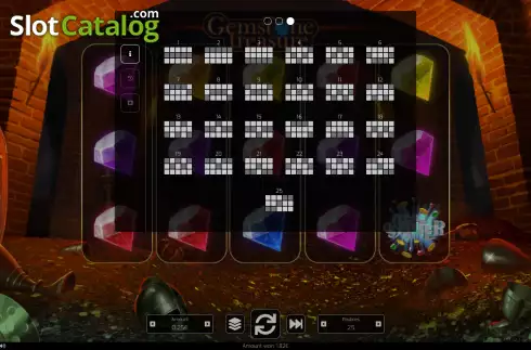 Скрин7. Gemstone Treasure слот