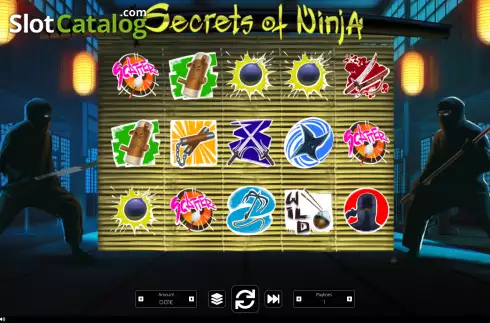 Скрин2. Secrets of Ninja слот