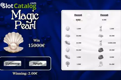 Скрин4. Magic Pearl (SuperlottoTV) слот