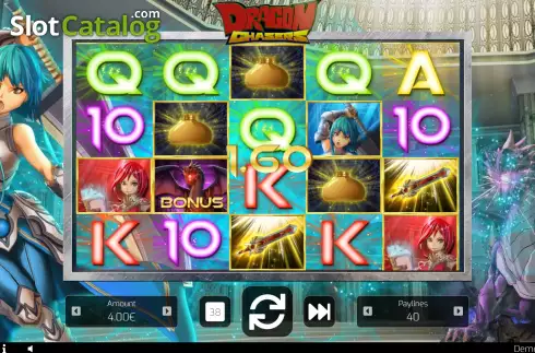 Скрин2. Dragon Chasers слот