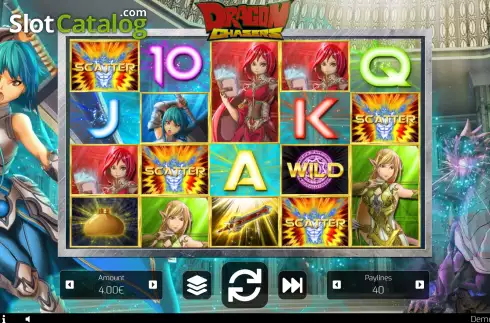 Скрин3. Dragon Chasers слот