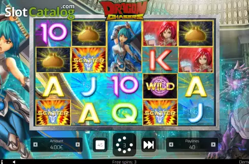 Скрин5. Dragon Chasers слот