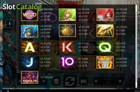 Скрин7. Dragon Chasers слот