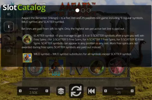 Скрин6. Aagard the Berserker слот