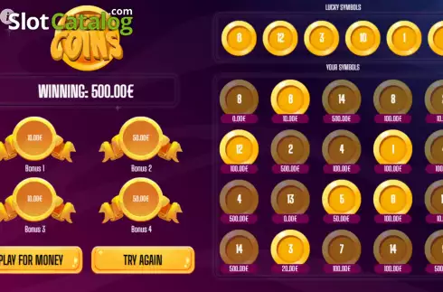Скрин4. Lucky Coins (SuperlottoTV) слот