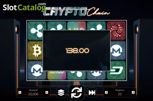 Скрин3. CryptoChain слот