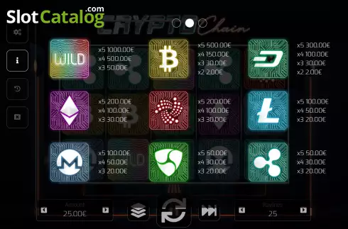 Скрин5. CryptoChain слот