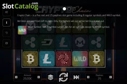 Скрин6. CryptoChain слот