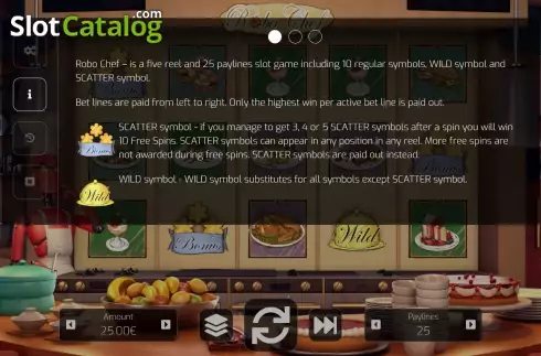 Скрин5. Robo Chef слот