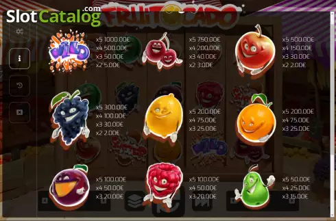 Скрин6. Fruiticado слот