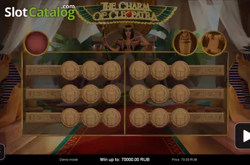 Скрин2. The Charm of Cleopatra слот