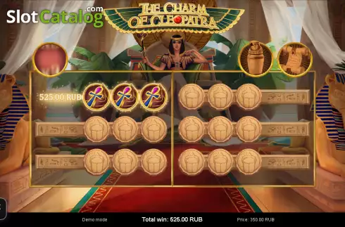 Скрин3. The Charm of Cleopatra слот