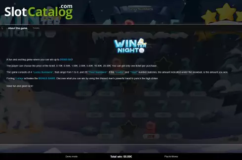 Скрин7. Winter Night слот